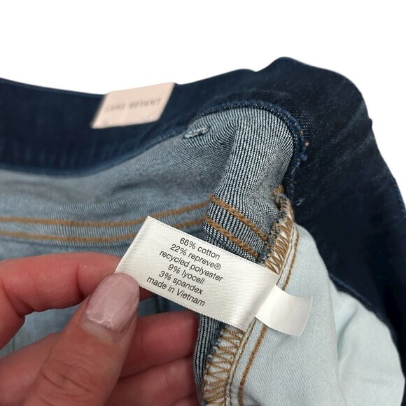 Lane Bryant Plus Size 28 Pull On High Rise Boot Cut Jeans Denim Pants Blue NWT - Picture 7 of 8